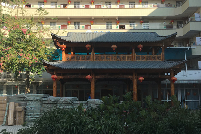 頤年養(yǎng)老院防撞扶手、無障礙扶手案例 (4)